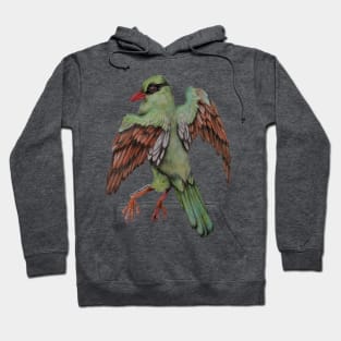 Javan Green Magpie SING FOR SONGBIRDS Hoodie